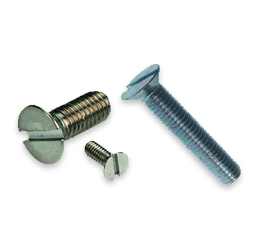 Machine Screw: Slotted Countersunk Head Screws